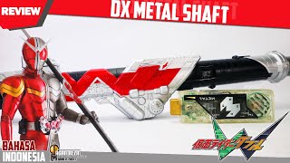 REVIEW - DX METAL SHAFT / メタルシャフト [Kamen Rider Double]  仮面ライダーW HEAT METAL 🔴⚪️ メタルメモリ レビュー RTV