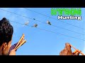 Amazing Hunting Birds With Slingshot! First shot is Flying