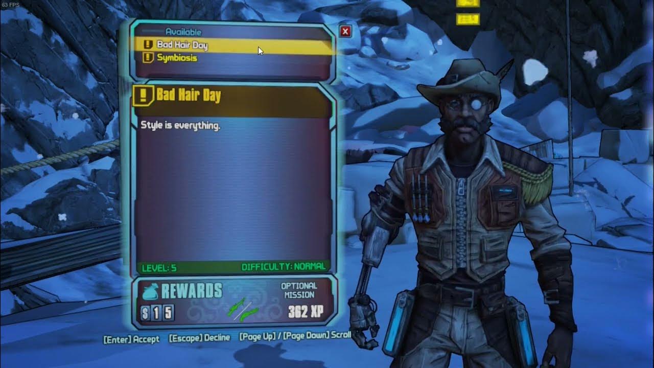 Borderlands 2 Bad Hair Day Claptrap Or Hammerlock Borderlands 2 | Bad Hair Day | MRBENZPIXEL - YouTube