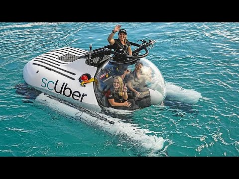 Video: „scUber“, „Uber“povandeninių Laivų Tarnyba Australijoje