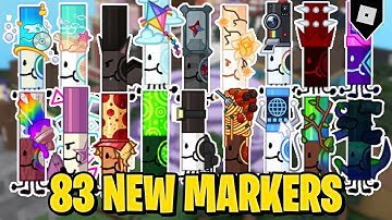 How to get ALL 83 NEW MARKERS in FIND THE MARKERS || Roblox