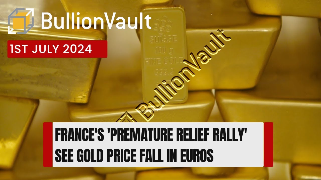 France s Premature Relief Rally See Gold Price Fall In Euros YouTube France s Premature Relief Rally See Gold Price Fall In Euros YouTube