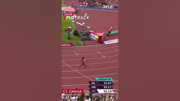 New meet record for Femke Bol! 🥇