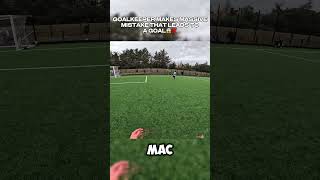 WHAT IS THE GOALKEEPER DOING🤦🏻‍♂️ #povfootball #goprofootball #soccer #football #goalkeeper #pov