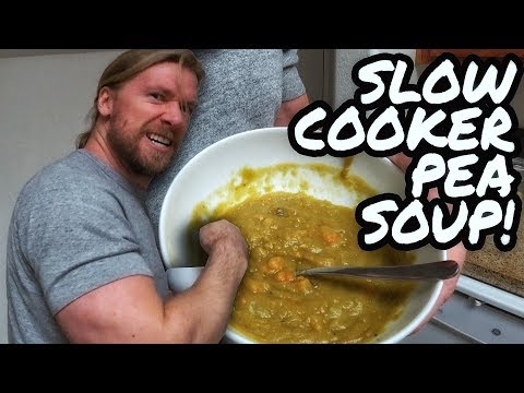 Vegan Split Pea Soup | Slow Cooker Recipe