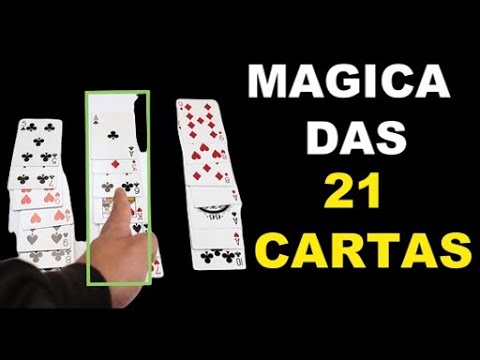 Como Fazer um Truque de Baralho com 21 Cartas