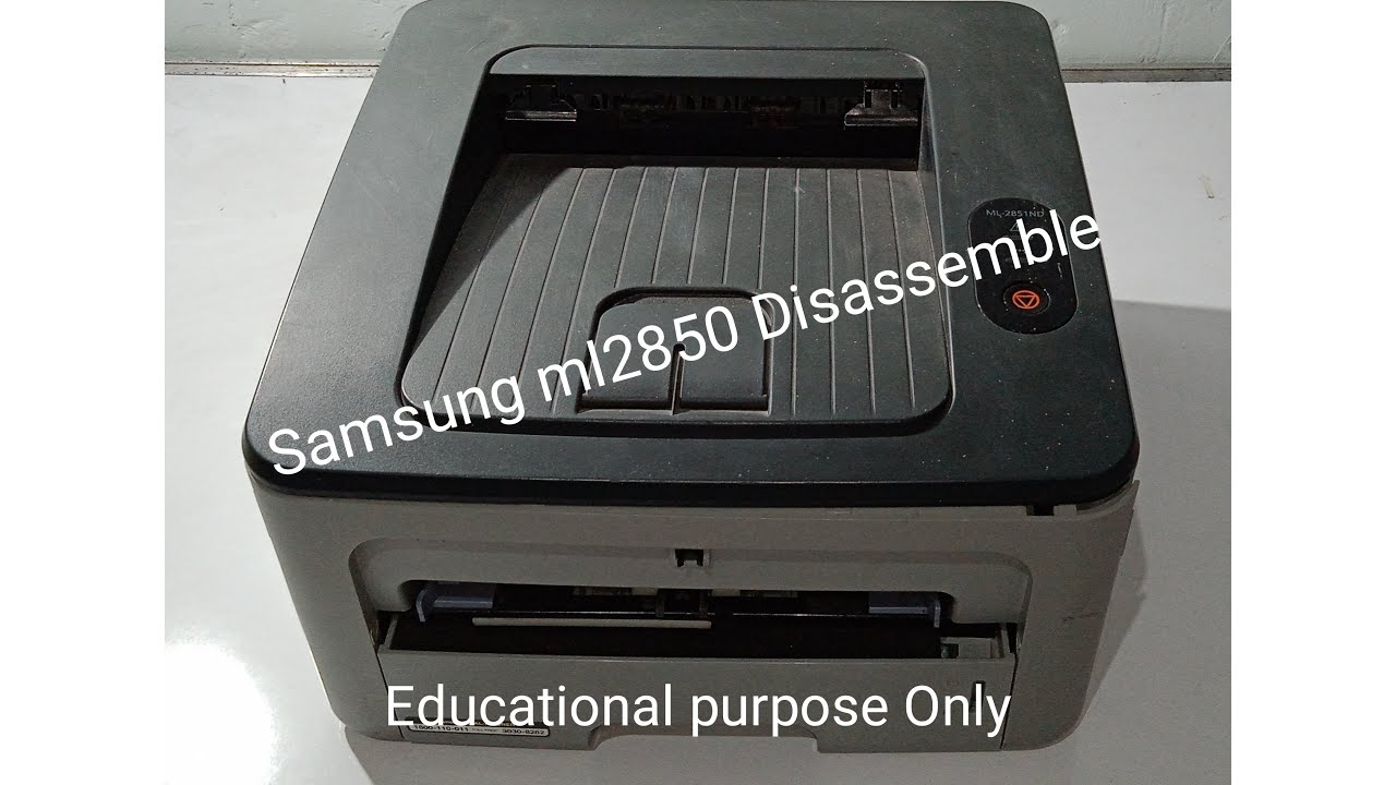 Samsung ml2850-51nd Disassemble