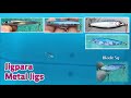 Jigpara metal jigs underwater footage  micro 15g slim 15g blade 5g swim 15g  micro 5g