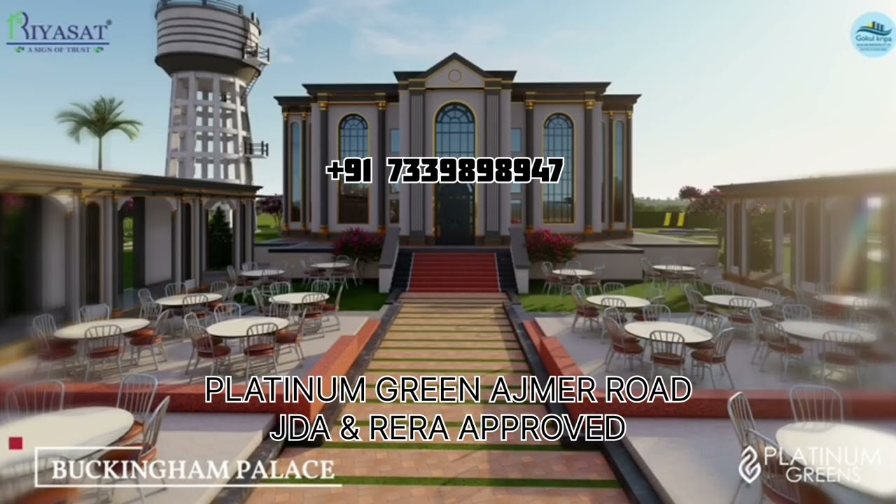 “Platinum Greens: European Theme JDA & RERA Approved Township at Ajmer Road” ka PROJECT 