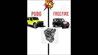 Mahindra Thar vs Suzuki Jimmy ❓|| Free fire vs pubg full compression #shorts #viral