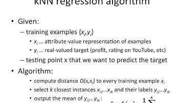 kNN.7 Nearest-neighbor regression algorithm
