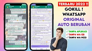 Cara Merubah Tema Whatsapp Original Tanpa Aplikasi Tambahan | Terbaru 2022 ~ Sobat Ranm
