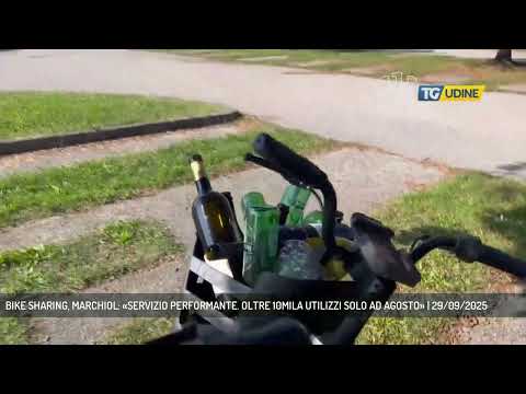 BIKE SHARING, MARCHIOL: «SERVIZIO PERFORMANTE. OLTRE 10MILA UTILIZZI SOLO AD AGOSTO» | 29/09/2025