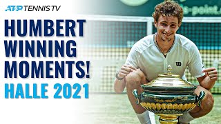 Ugo Humbert Championship Point, Trophy Lift & Speech! | Halle 2021 Highlights