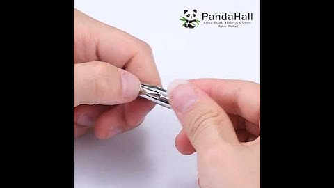 Guide to Use Bayonet Clasps (STAS-A035I-6MP) #pandahall #diy #jewelrymaking #jewelryfindings