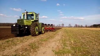 [HD] Pflügen und Packern 2016 mit MB-Trac power!