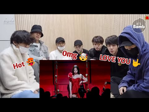 BTS REACTION TO JENNIE - 'SOLO' DANCE PERFORMANCE