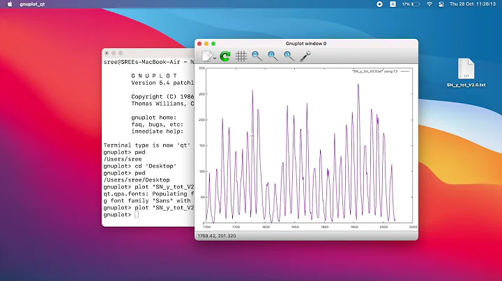 GnuPlot Tutorial on MacOS X || Installation and Plotting Graphs using GNUPLOT - 2021