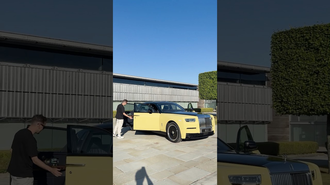 1 of 1 James Bond Rolls Royce 😍