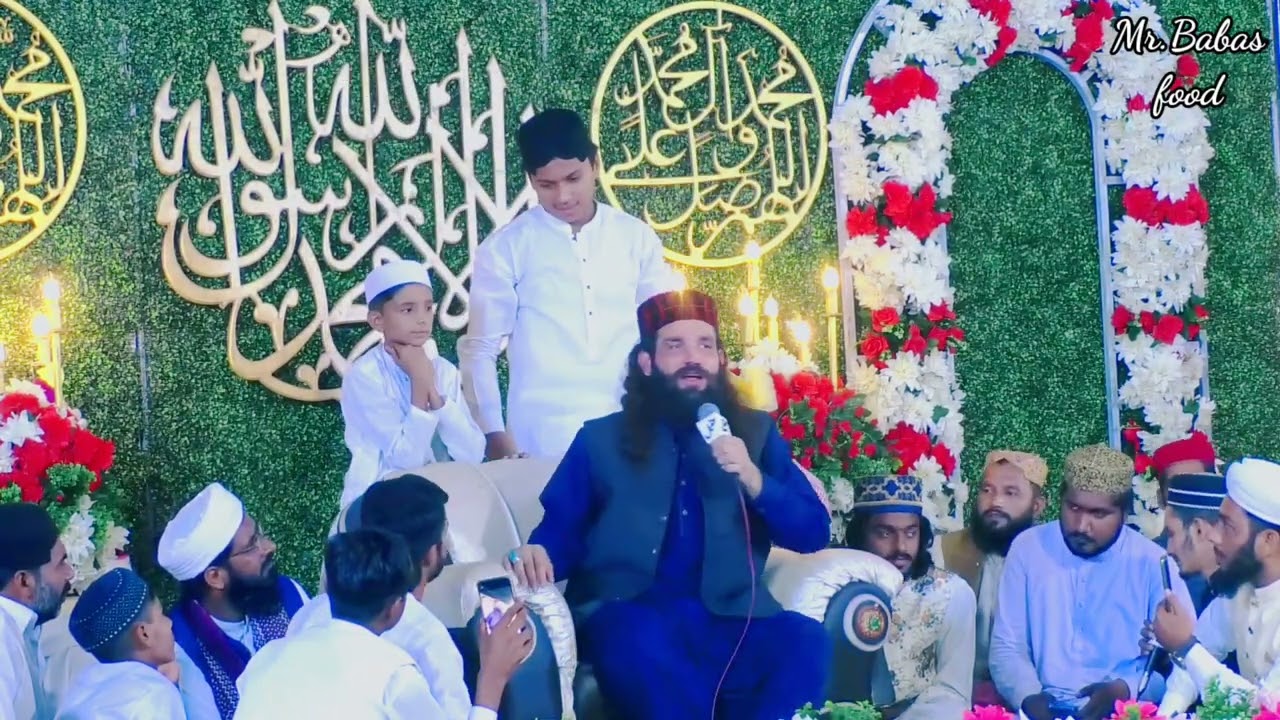 kalam Mian Muhammad Baksh || Syed Manzar abbas at Mehfile Naat Mr.Baba food Muzafrabad Multan 2023