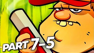 Swamp Attack Episode 7 Level 5 Walkthrough Gameplay - Metal Dawn [UFO Level], (7-5)