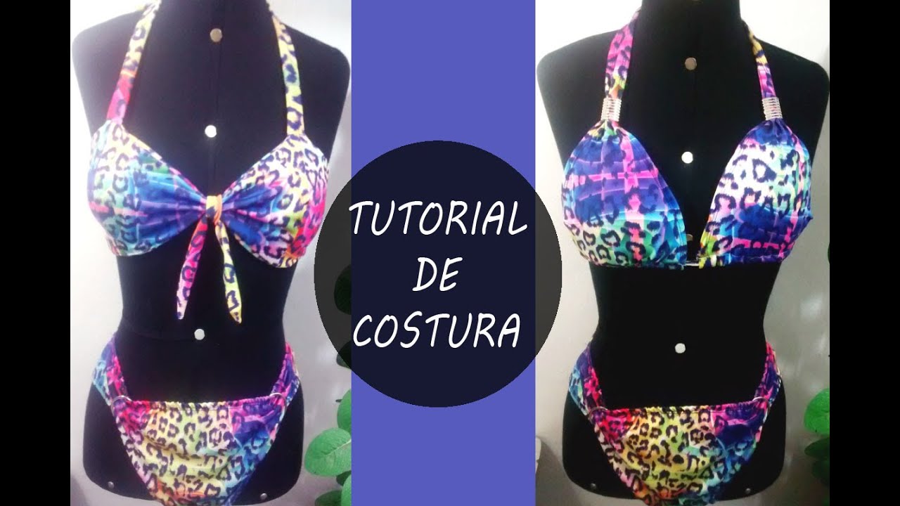 COMO COSTURAR BIQUÍNI COM BOJO-DIY / DAYSE COSTA