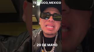 Jesus Ortiz | Anuncia fecha en Texcoco CD de Mexico | Este 20 de mayo