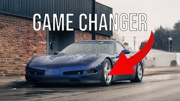 Front Splitter Lip Install On C5 Corvette | Extreme Online Store