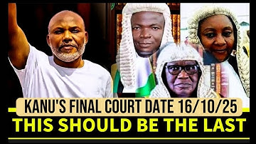 🔥BREAKING: NNAMDI KANU