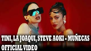 Tini La Joaqui Steve Aoki  Muecas