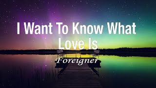 Bon Jovibryan Adamsforeignerbest Slow Rock  Of All Timei Want To Know What Love Is