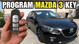 How to Program a Mazda 3 Smart Key (2014–2018) | DIY Spare Key