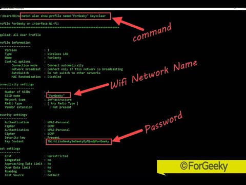 how to hack WiFi password on PC with out any software