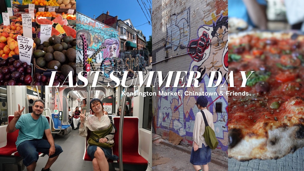 One Last Summer Day in Toronto | Kensington Market & Chinatown