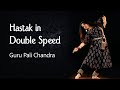 Hastaks in double speed  basic hand movements in kathak  beginners lessons by guru pali chandra