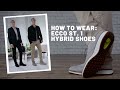 How to wear  ecco mens st 1 hybrid shoes