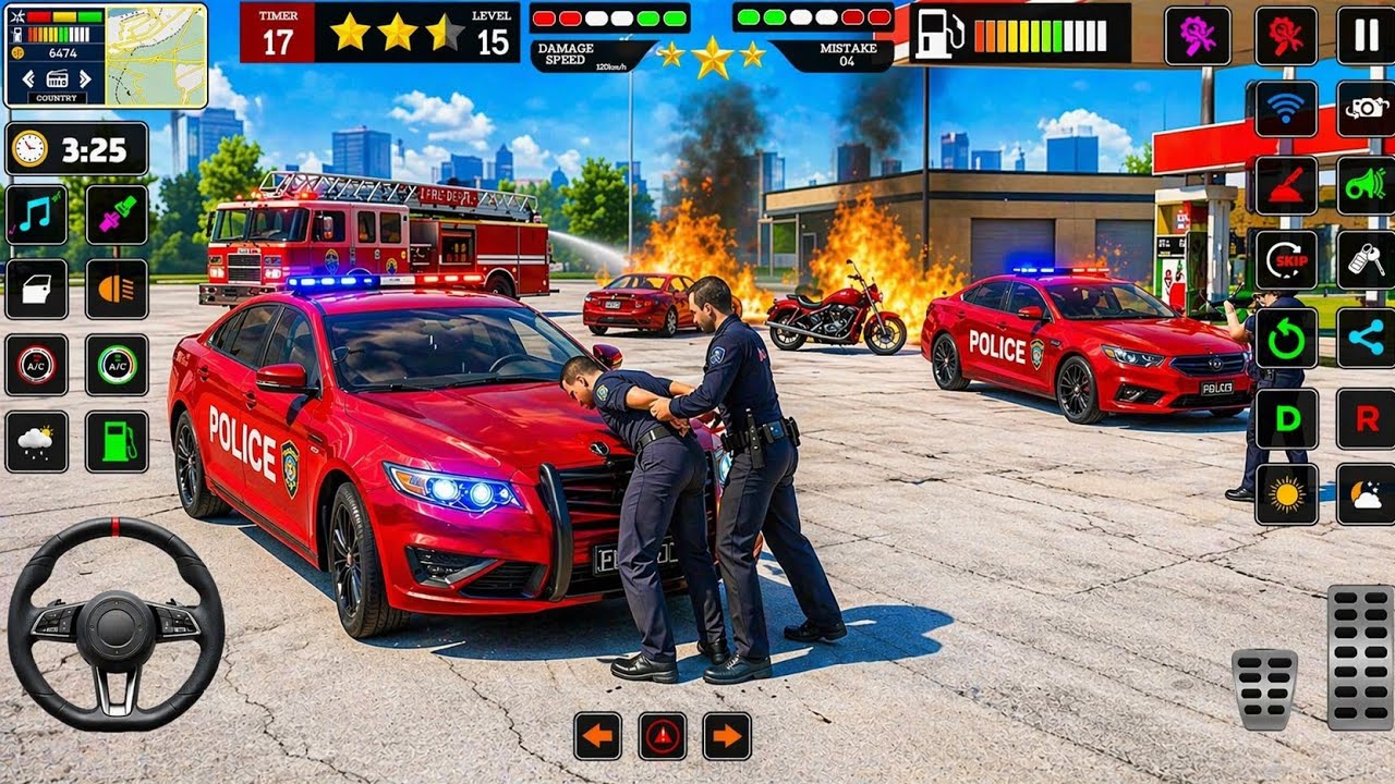 🚨 High Speed Police Chase Game 3D | Cop Car Driving Simulator Android ...