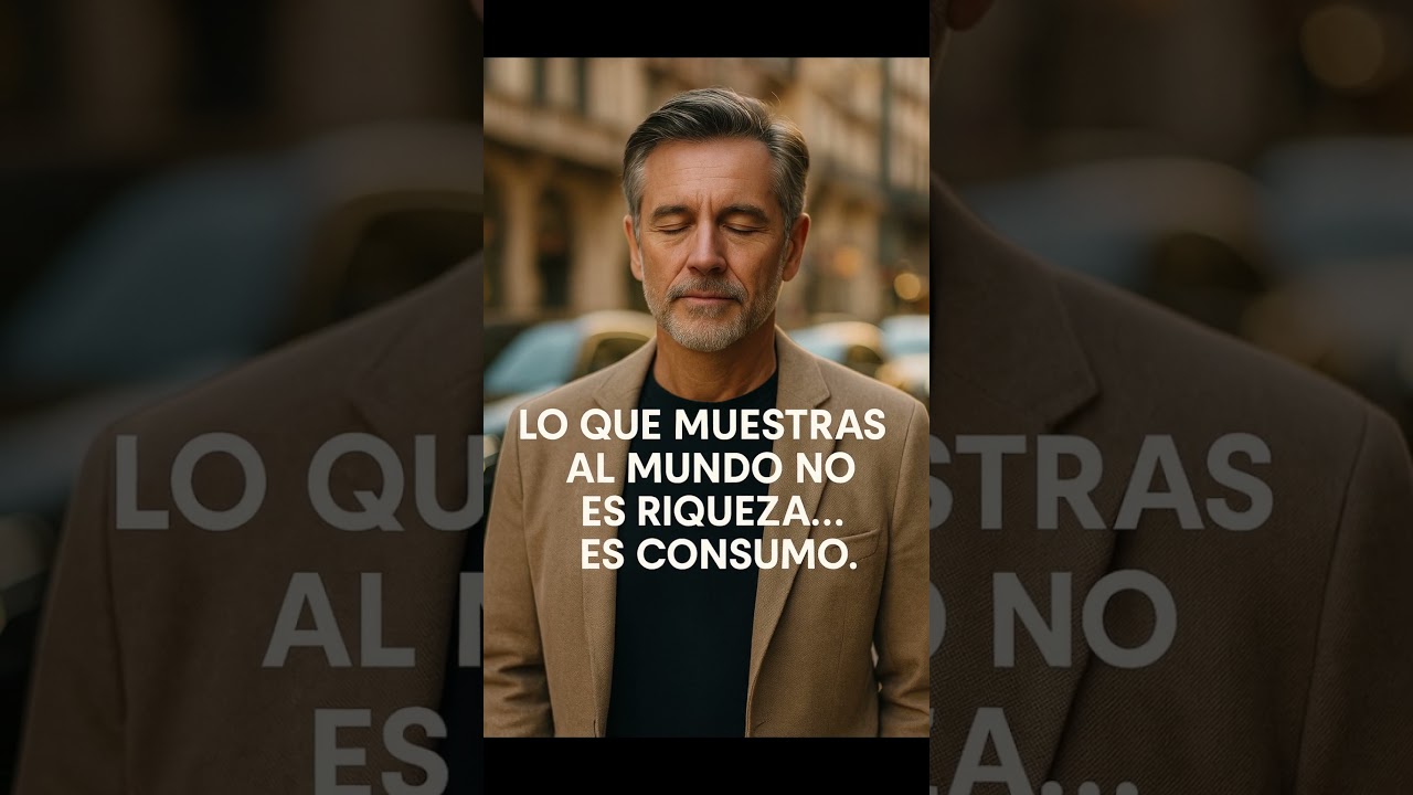 ¿Rico o solo consumidor? La verdad sobre la riqueza 