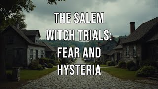 The Salem Witch Trials Fear And Hysteria History Doentary Untold Story History Story