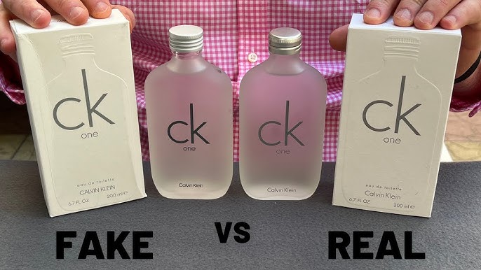 Fake vs Real Calvin Klein CK Be Unisex Perfume 200 ml 