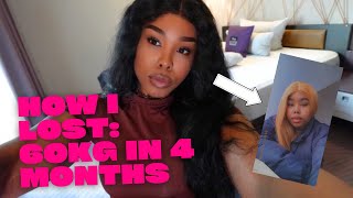 MY WEIGHT LOSS JOURNEY | HOW I LOST 130 POUNDS IN 4 MONTHS