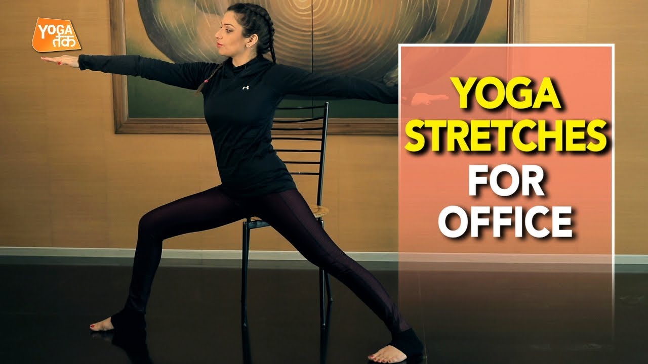 Office Yoga | Stretches For Office | Yoga Tak fitness videos online