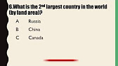 20 Difficult Trivia Questions General Knowledge Youtube