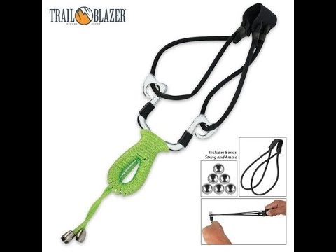 SHTF/Zombie Apocalypse super cheap slingshot for your bug out bag / survival bag - YouTube