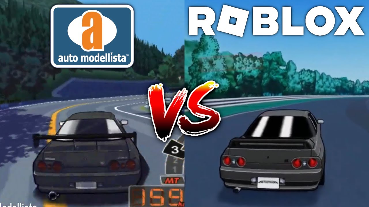 Auto Modellista (Original) VS Autostrada (Roblox Remake) | Extended ...