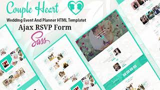 Couple Heart - Wedding Event And Planner HTML Template | Themeforest Website Templates and Themes