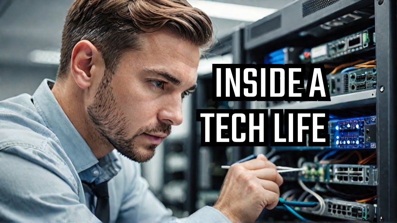 A day in the life of a network Tech - YouTube
