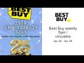 Best Buy weekly flyer / circulaire Apr 20 - Apr 26