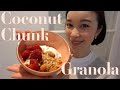 Super Healthy! Coconut Chunk Granola Recipe