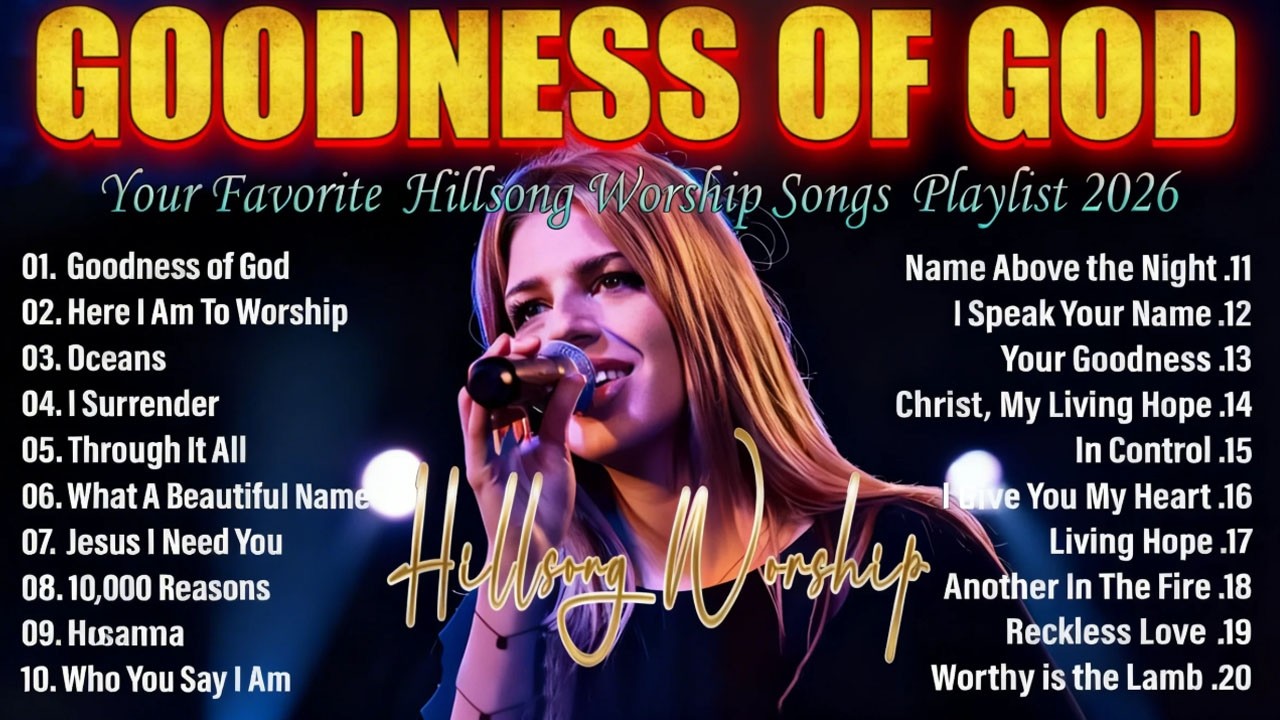 Your Favorite Worship Songs 2026 - Nonstop Playlist featuring Top Worship Songs of All Time